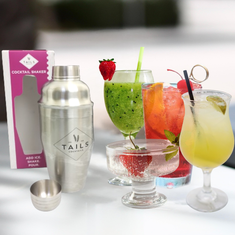 Shaker à Cocktail mélangeur Tails