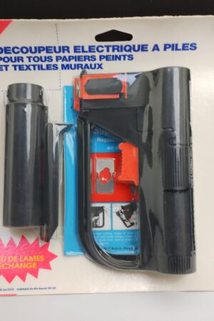 Découpeur électrique papier peint carton textiles