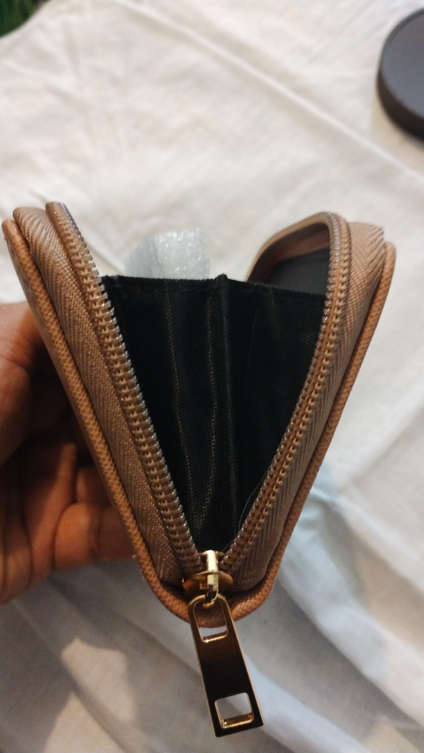 Portefeuille chic similicuir unicolore – Image 22