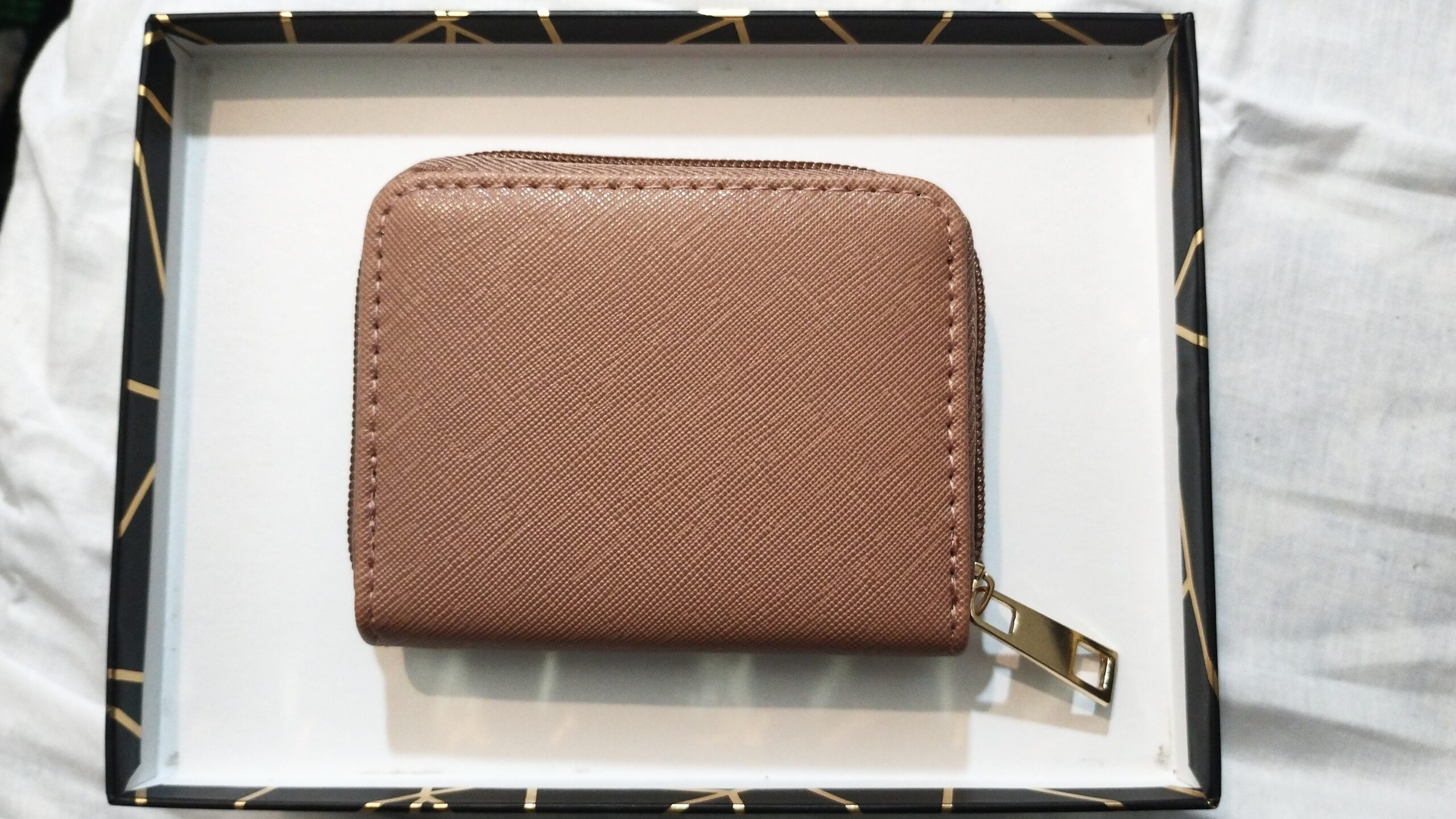 Portefeuille chic similicuir unicolore – Image 3