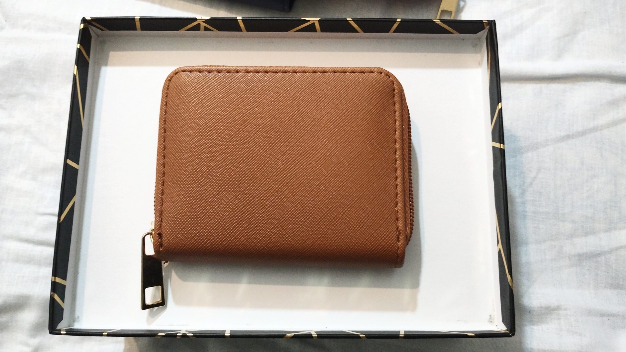 Portefeuille chic similicuir unicolore – Image 6