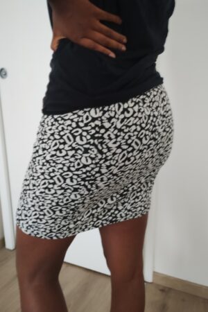 Jupe Cache-Cache Imprimé Vintage T38