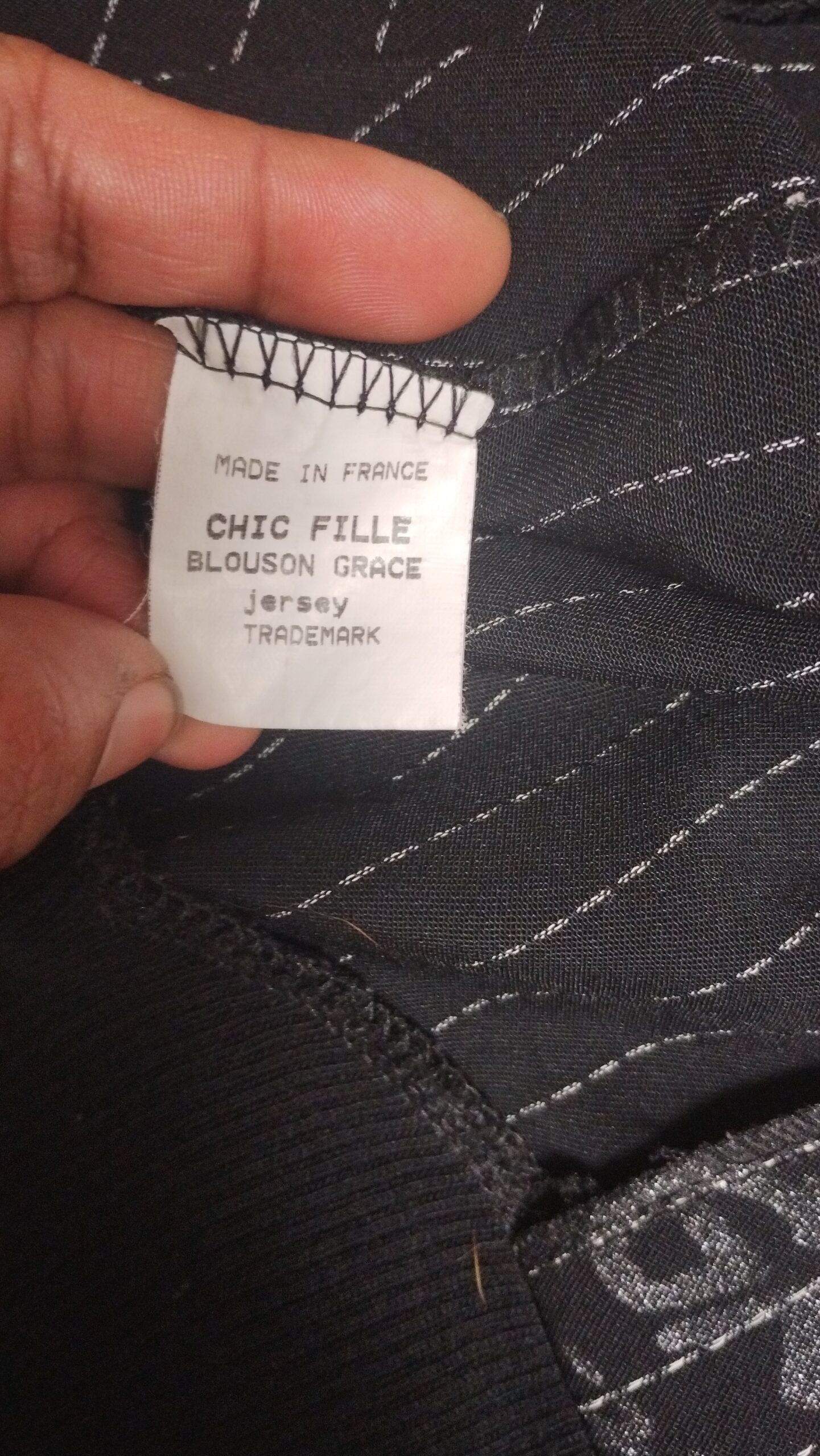 Veste Blouson Jersey ChicFille – Image 9