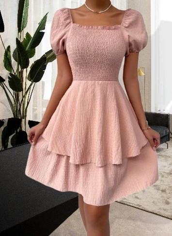 Robe Princesse Rose Shein Taille M – Image 2