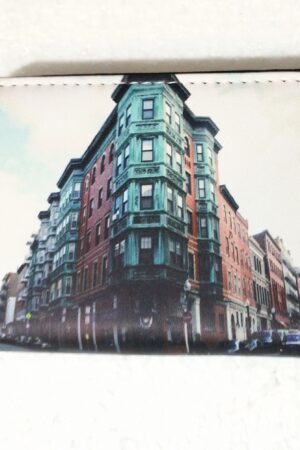 Porte-monnaie portefeuille Fun imprimé Immeubles américains