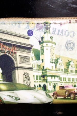 Porte-monnaie portefeuille Fun imprimé Lamborghini