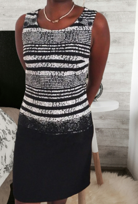 Robe Sans Manches Dentelle Élégante T38 – Image 3