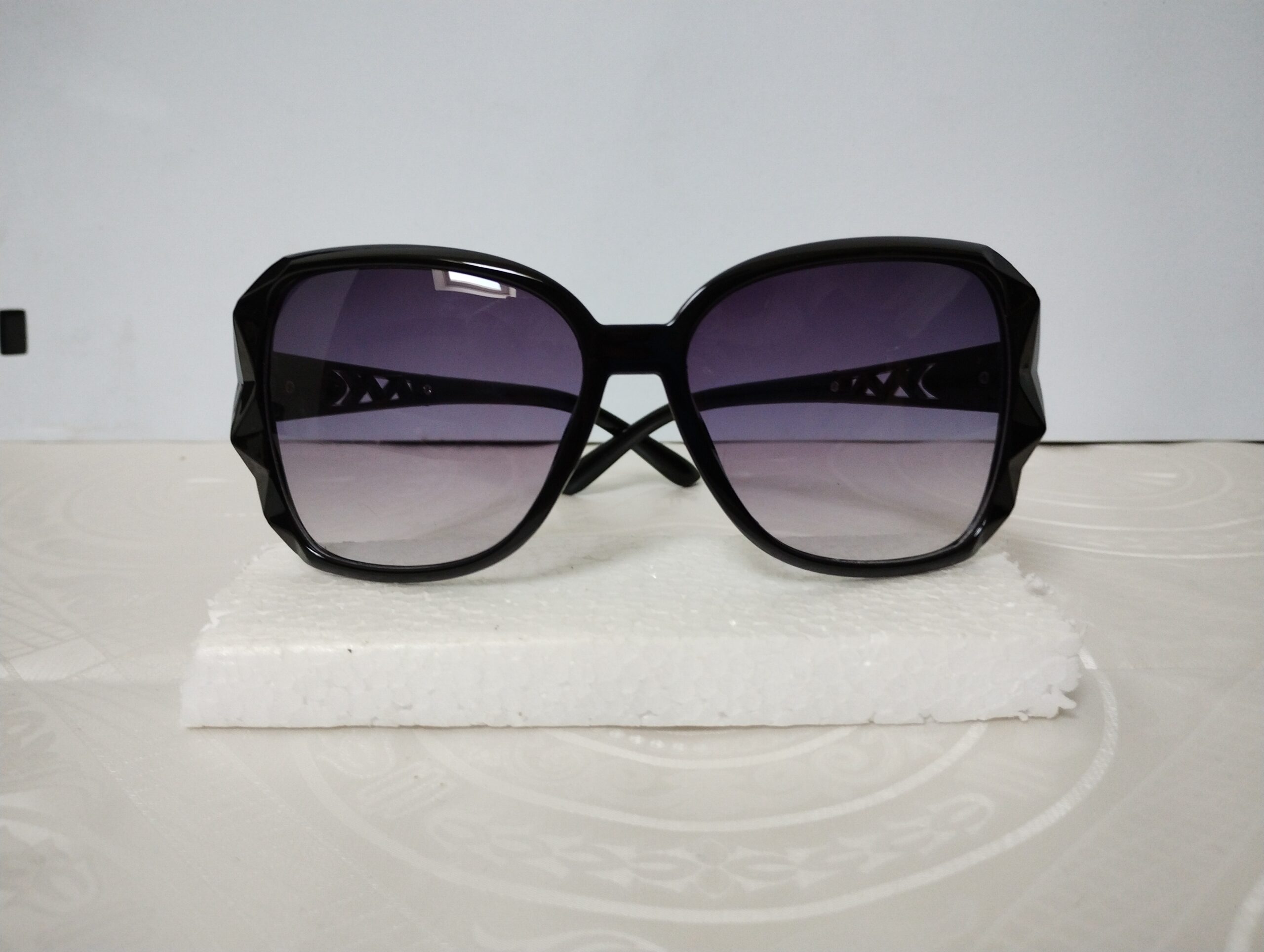 Lunettes Solaire Luxe métal argenté 405407 – Image 4