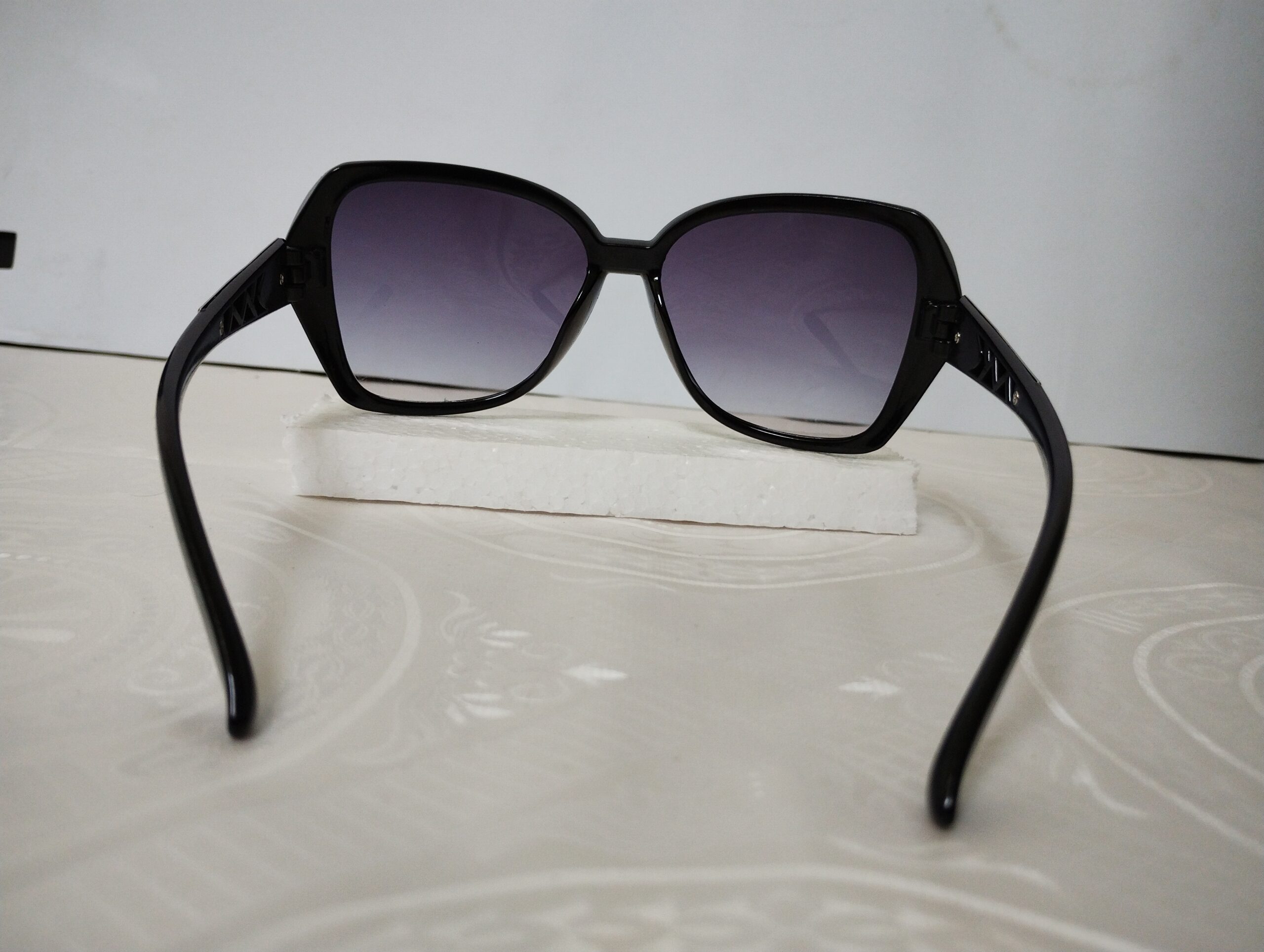 Lunettes Solaire Luxe métal argenté 405407 – Image 7