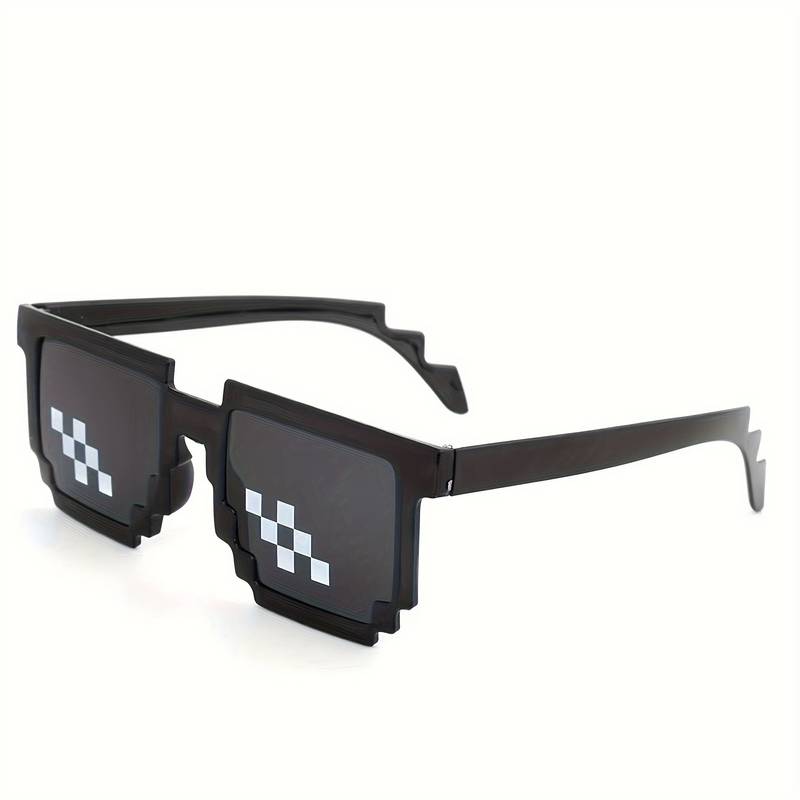 Lunettes Fun Pixels rigolotes unisexe 411 – Image 2