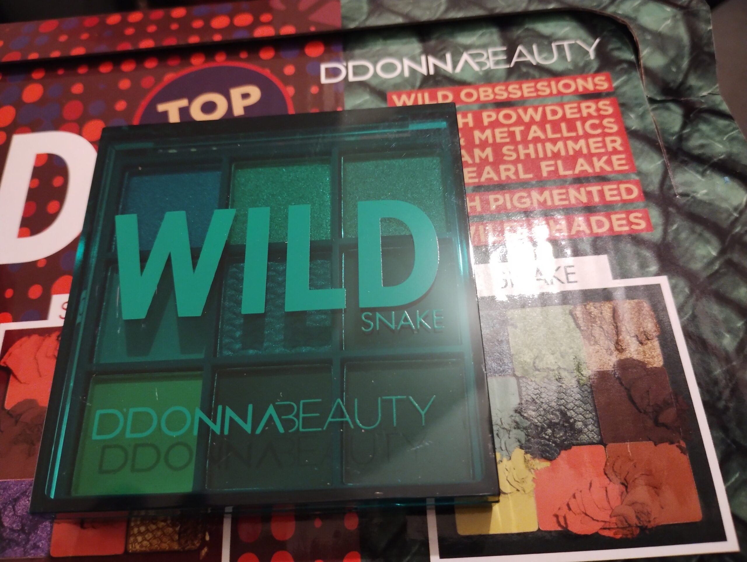 Palette 9 Couleurs Serpent WILD