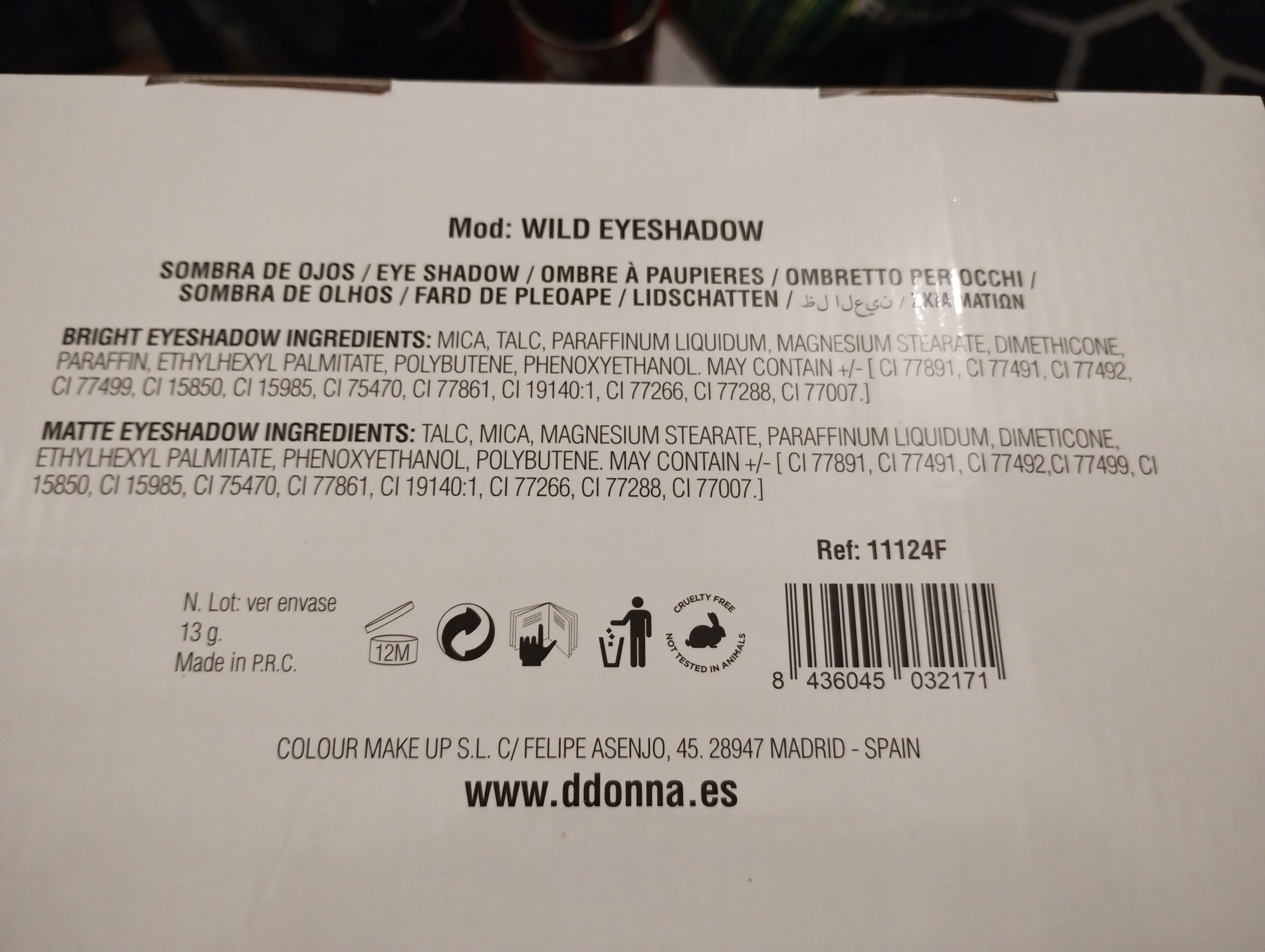 StockLot 3 Palettes WILD 9 Couleurs D'Donna – Image 5