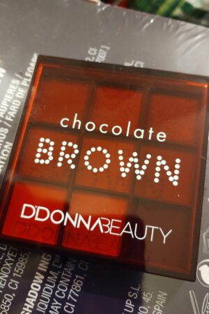 Palette 9 Couleurs Chocolate Brown D'Donna