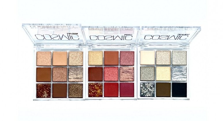 Stocklot 3 Palettes Cosmic 9 Couleurs