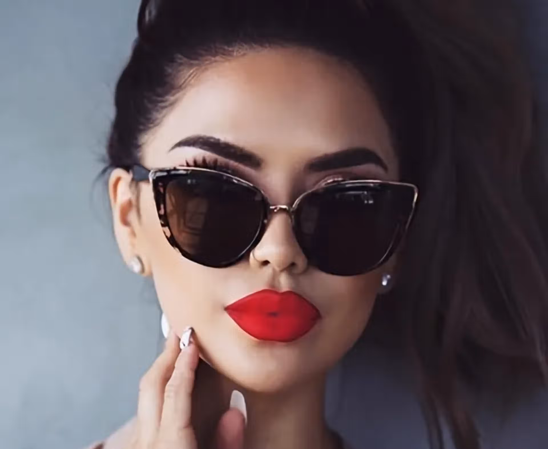 Lunettes de soleil monture léopard