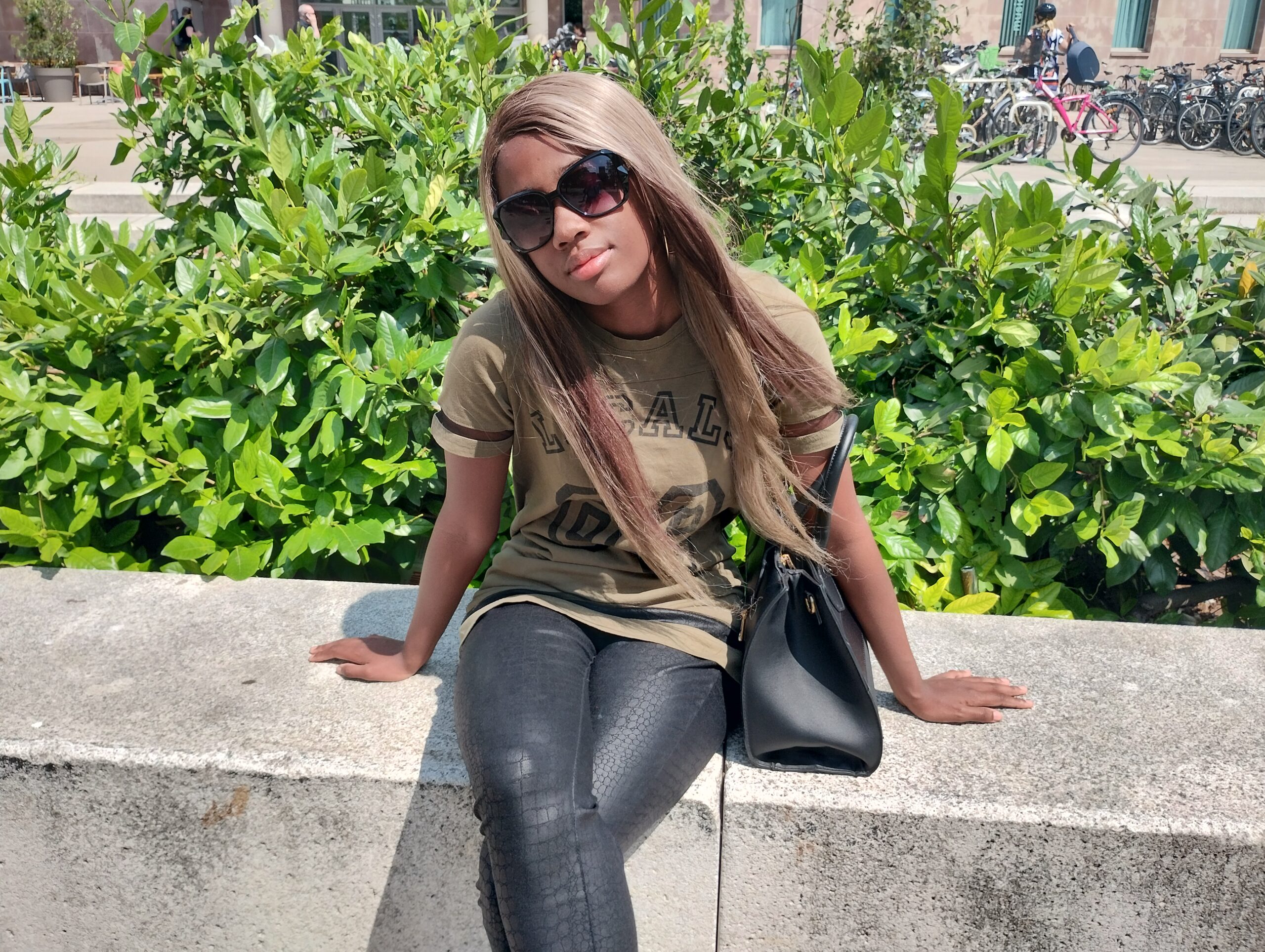 Lunettes Solaire Luxe métal argenté 405407 – Image 3