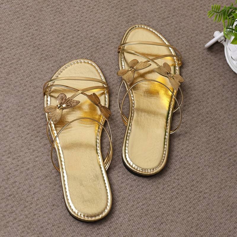 Sandales sexy plate femme