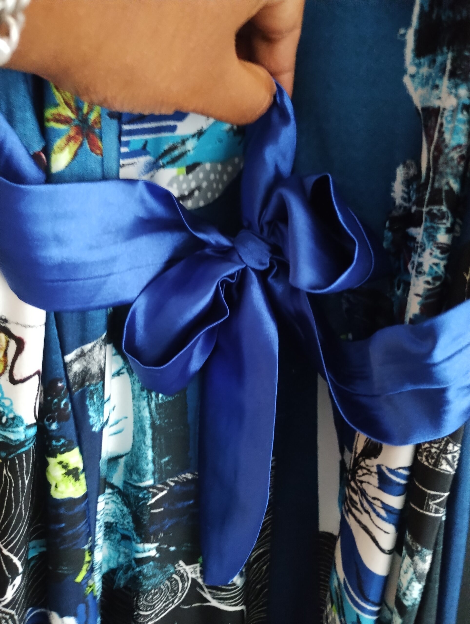 Robe D'été Satin Couture T40 – Image 5