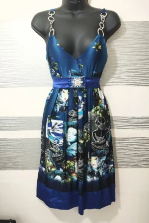 Robe d'été satin couture