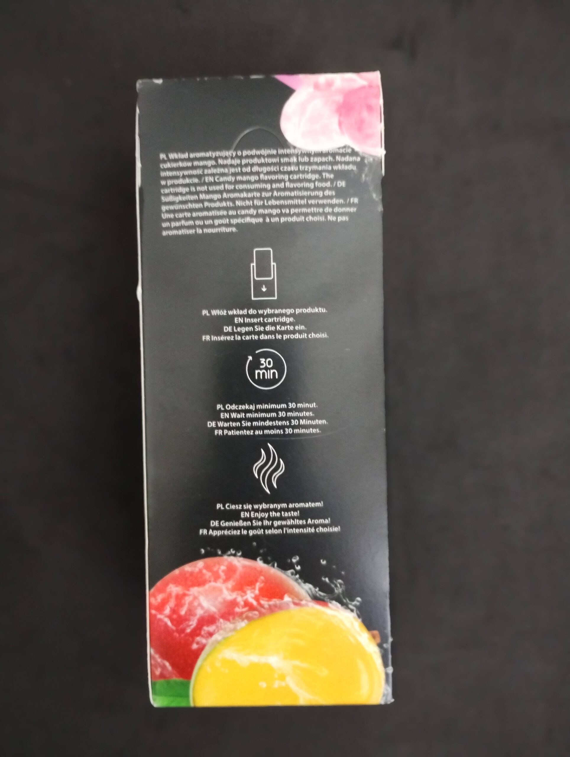 Lot de 20 cartes désodorisantes saveur mangue