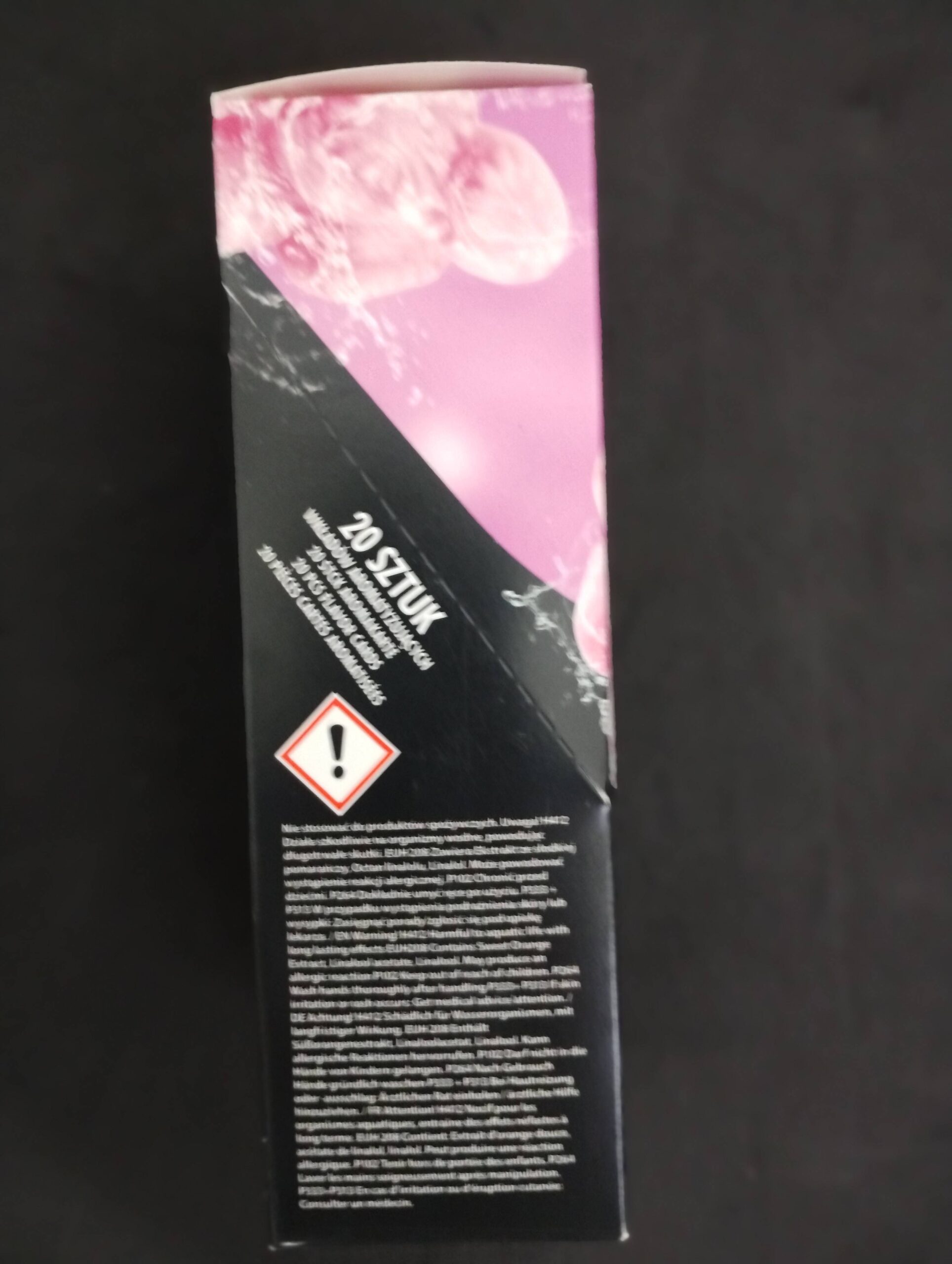 Lot de 20 cartes désodorisantes saveur mangue