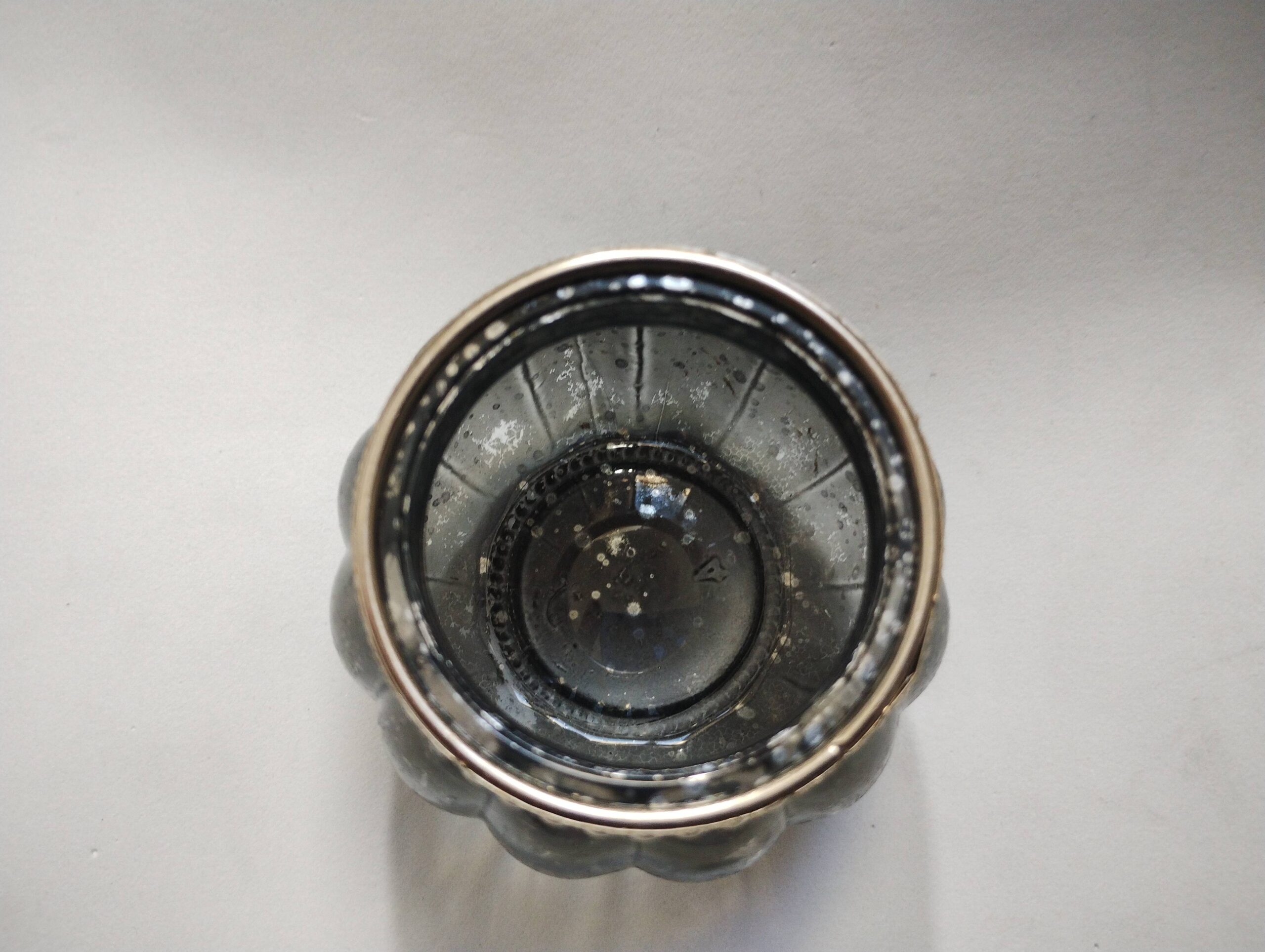 Porte bougies citrouille chauffe plat strass et paillettes