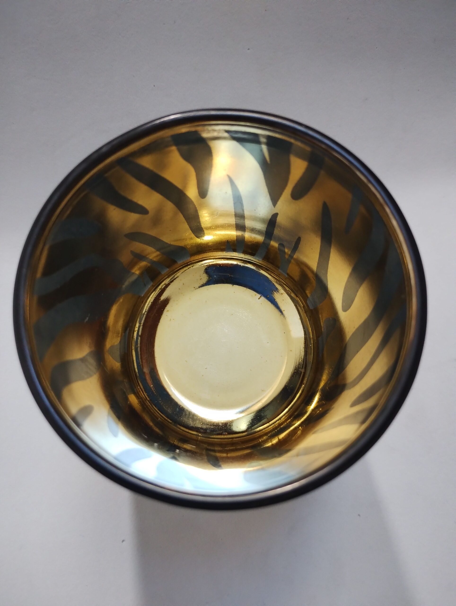 Jolis verres porte bougie chauffe plat