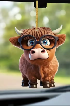 Petite vache rigolote de décoration à offrir