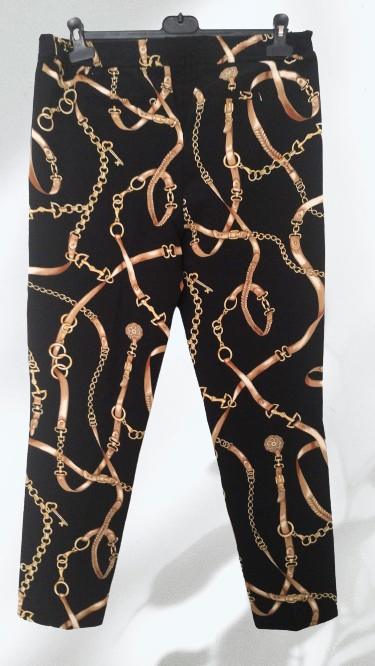 Pantalon Gold Chain black – Image 3