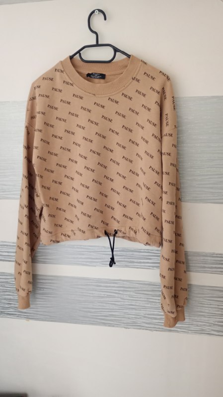 Pull Sweat Bershka Camel – Image 2