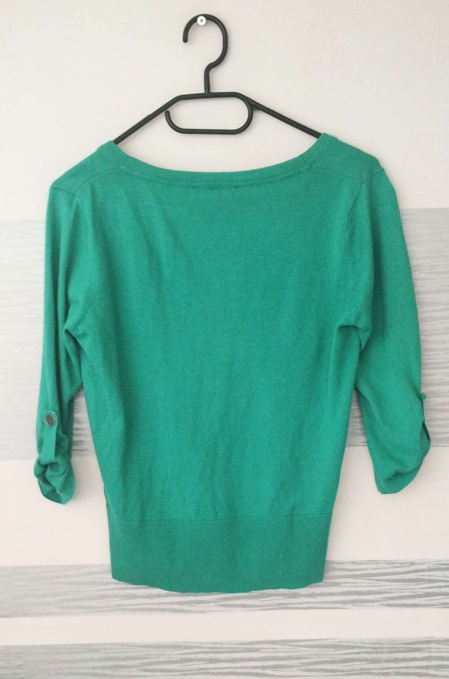 Cardigan Gilet vert Zero – Image 4