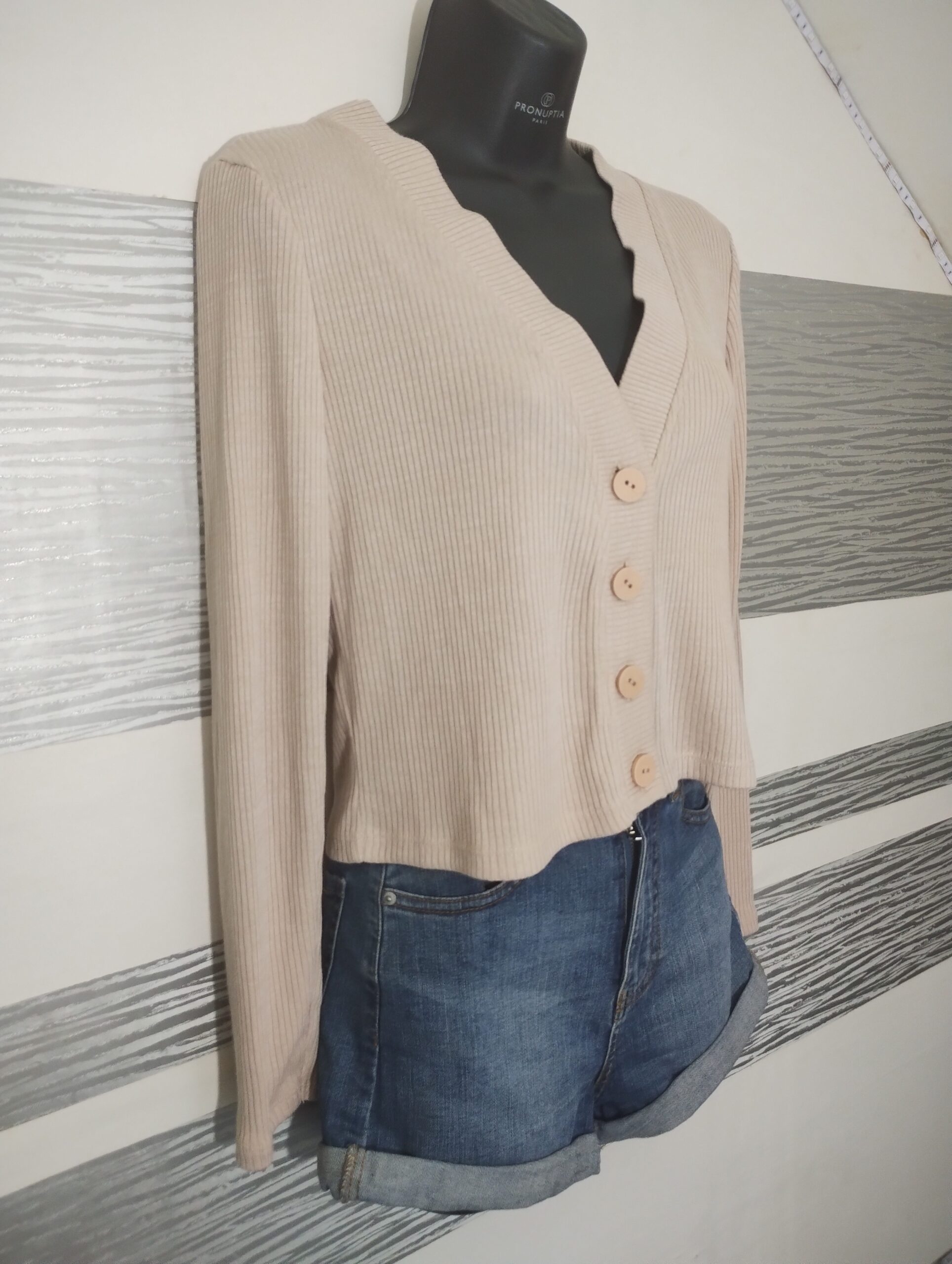 Cardigan Gilet ZARA basique – Image 4