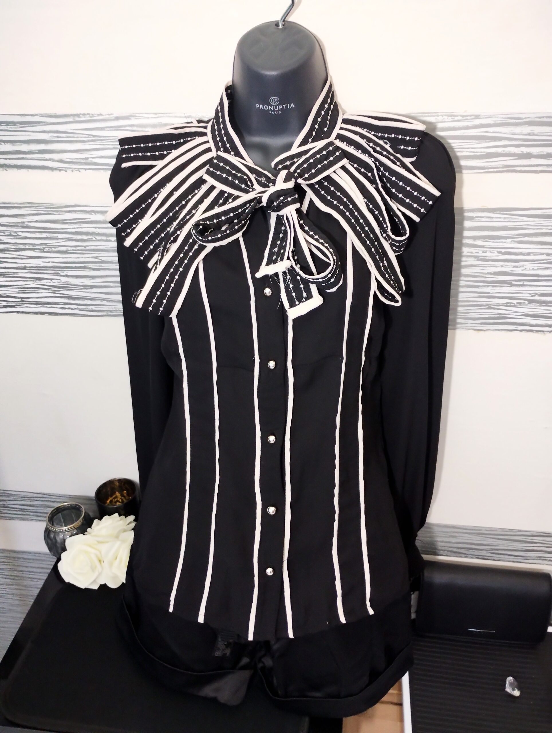 Chemisier col noeud – Image 4