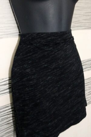 Jupe courte Kiabi noire tigré