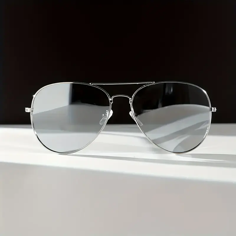 Lunettes aviateur verres miroirs 422 – Image 4