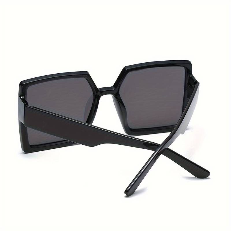 Belles Lunettes chics oversize noires 421 – Image 4