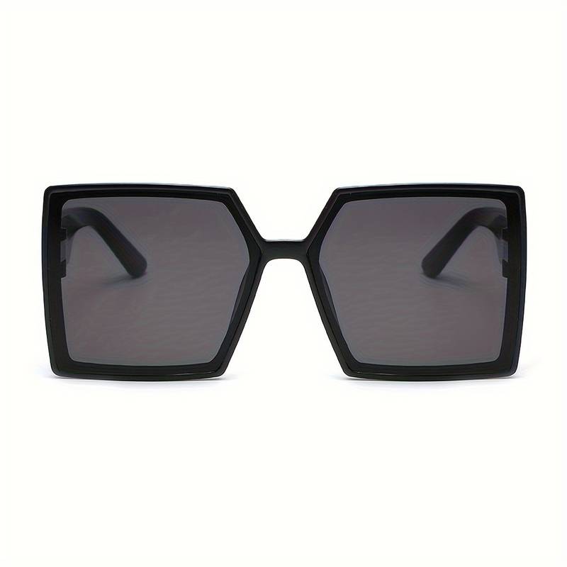 Belles Lunettes chics oversize noires 421 – Image 2