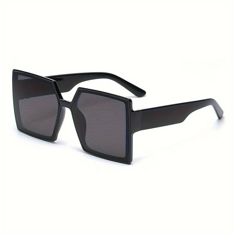 Belles Lunettes chics oversize noires 421 – Image 3