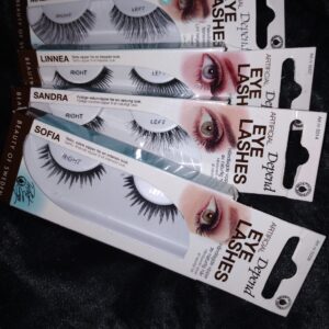 Faux cils réutilisables naturels avec colle - effet Longueur ou Volume