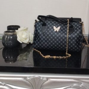 Sac à main papillon imprimé luxe