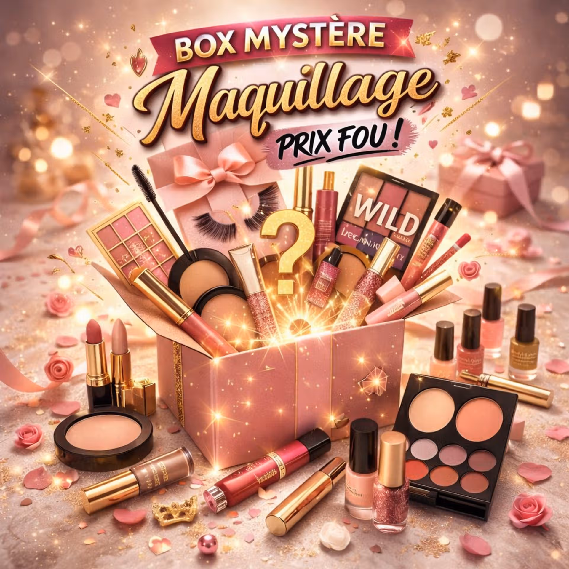 Box Mystère : Lot maquillages